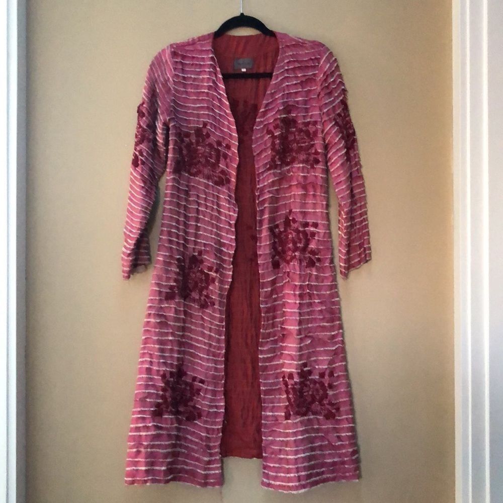 Italian Silk Tea House Topper Duster (S)